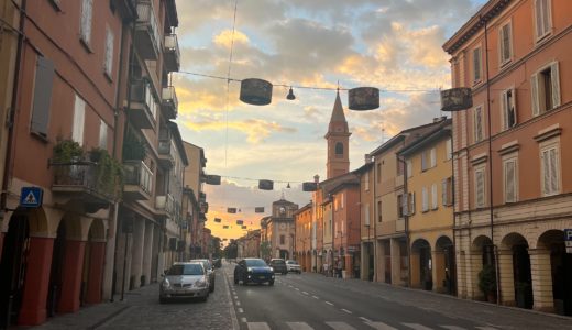 イタリアの街並み